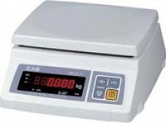 Настольные продуктовые весы CAS SW II без стойки